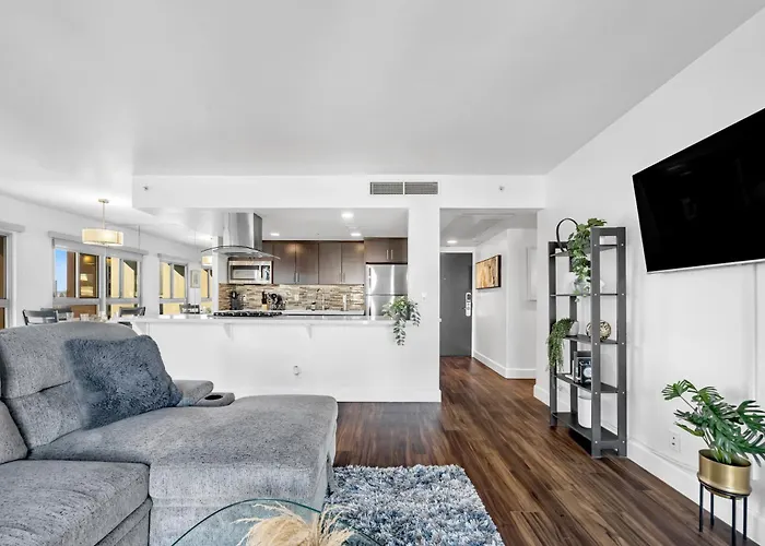 Modern Luxury 2 Bed With Panoramic City Views In Downtown La Los Angeles